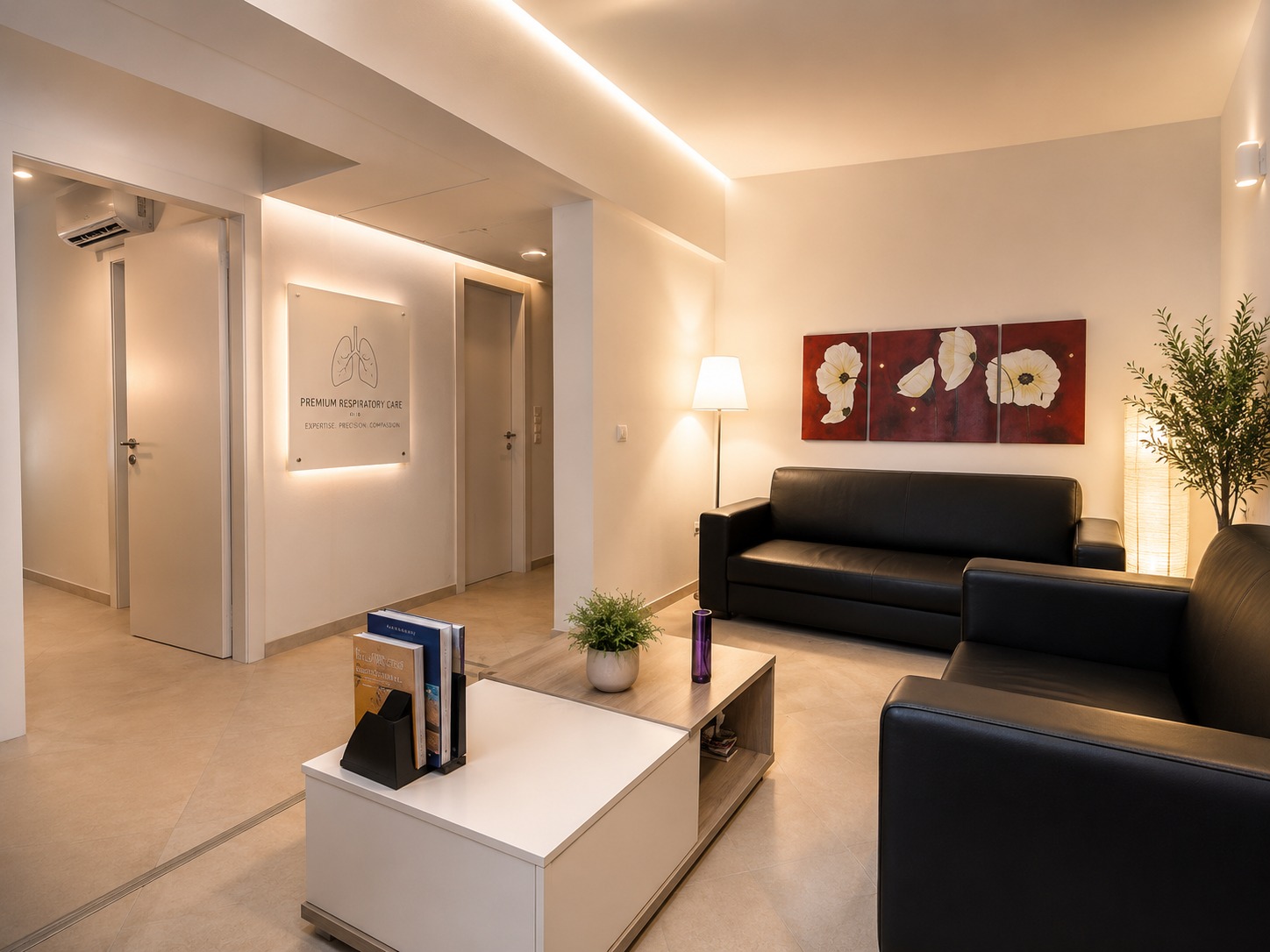 Patient waiting lounge
