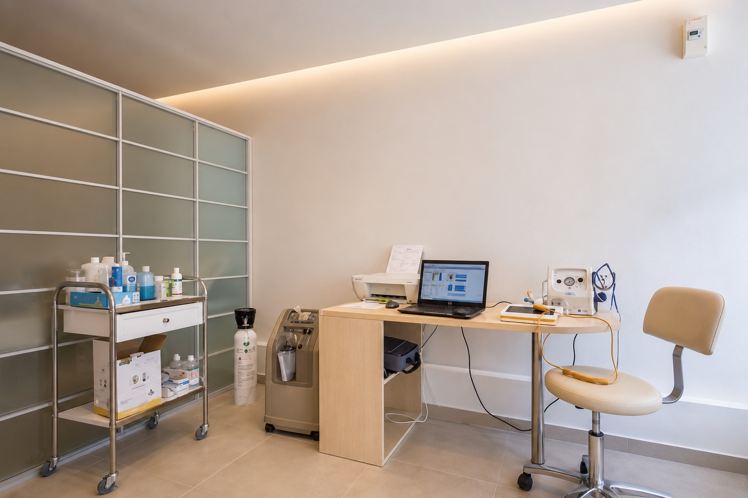 Diagnostics room